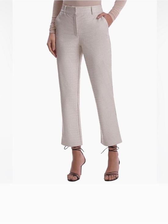 Commando Pants - Commando Cropped Straight-Leg Trousers in Bone